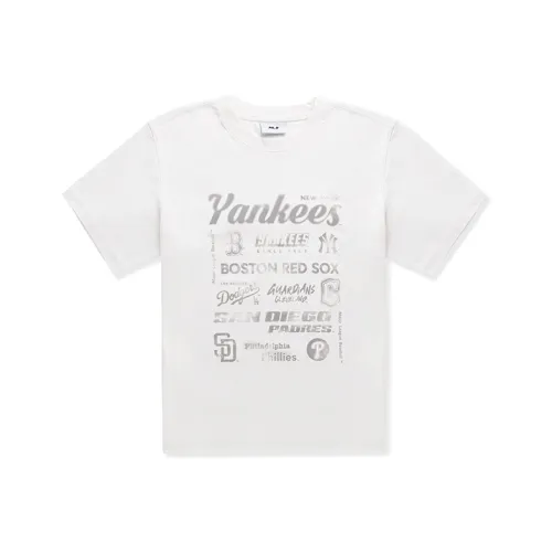 MLB T-Shirt Унисекс Стандарт Айвори Белый