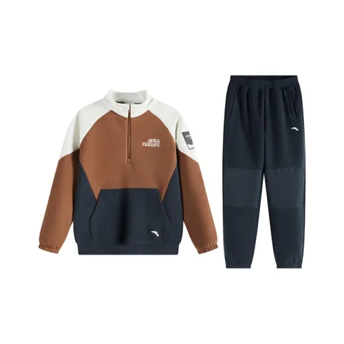 Antakids Повседневная спортивная одежда Железо Tower Коричневый Полночный синий Подростки