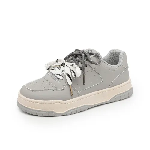 PAUL FRANK Низкие кроссовки для скейтбординга женские серо-голубые