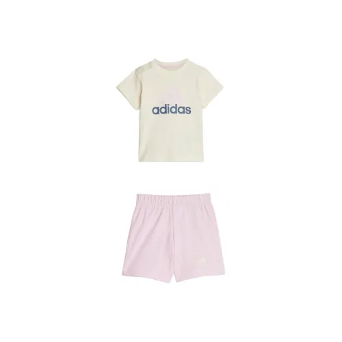 Adidas Повседневная спортивная одежда Коллекция ESSENTIALS Розовый Желтый Для малышей и детей дошкольного возраста