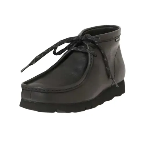 Clarks Wallabee Аbrasion Resistant MID Топ Повседневная обувь Унисекс Черный