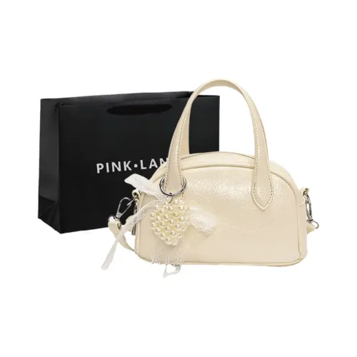 PINK·LAND ПУ (полиуретан) Сумка через плечо Сумка Обычная Женская Белая Желтая Синяя Черная