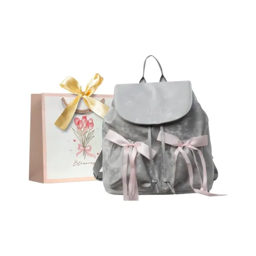 Champion Cub ПУ (полиуретан) Рюкзак Экрю Розовый Серебряный Синий Черный