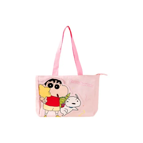 Crayon Shinchan Холст Тоут Сумка Плечевая Сумка Женская Розовая