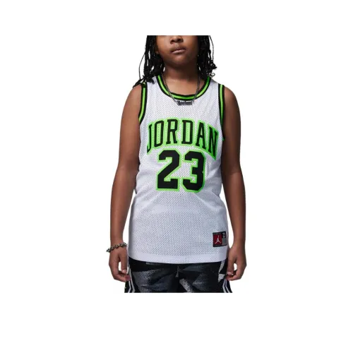 Джордан Майка 23Flight Электрическое свечение Зеленый Подростки