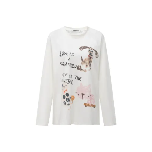 CLIMAX VISION Реглан рукав T-рубашка Женская