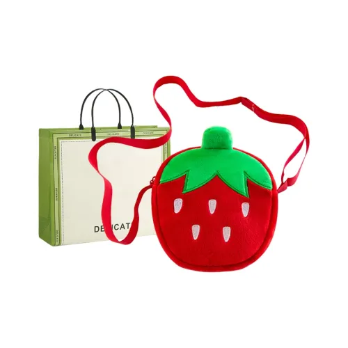 Buffini Кристальный Ультра Soft Crossbody Сумки Обычный Детский Редис Клубничный