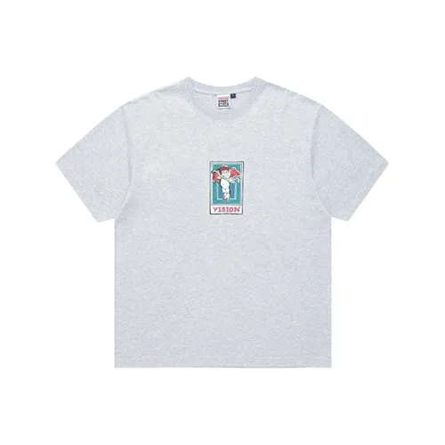 Vision Street Wear T-Shirt Унисекс Серый
