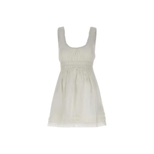 FAITHFULL THE BRAND Без рукавов Платье Женское Белое