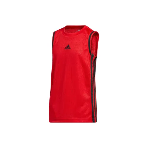 Adidas Майка Баскетбол Young Creators Легендарный красный Подростки