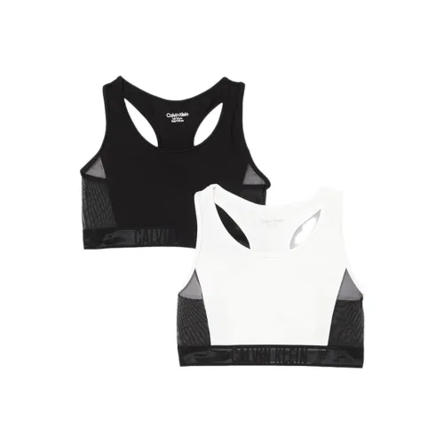 Calvin Klein 2 шт черный+белый Kids Бандо / Бюстгальтеры / Спортивные бюстгальтеры