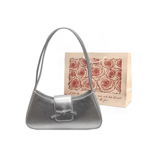 VERADONNA ПУ (полиуретан) KIDS Сумка Стандартная Детская Серебряный Экрю Бургунди Черный