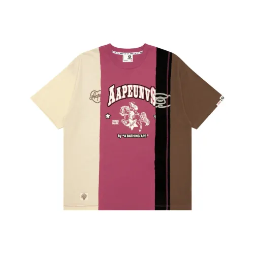 Aape SS25 Рукав с оборванным плечом T-рубашка Женская