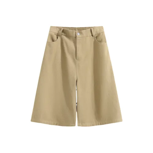 JIARONG Хаки Унисекс Шорты Карго