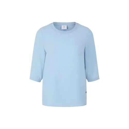 BOGNER Стандартная T-рубашка Женская Светло-синяя