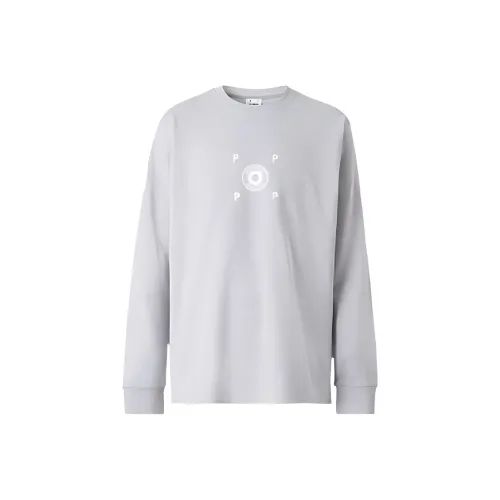 Burberry x Pop Trading Company FW22 Толстовка Мужской Светло-Серый