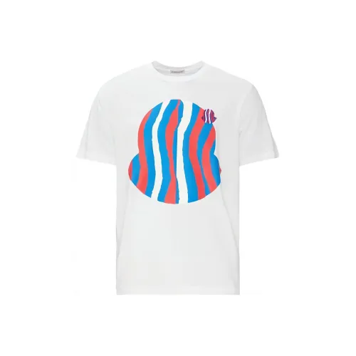 MONCLER Белая Мужская T-рубашка