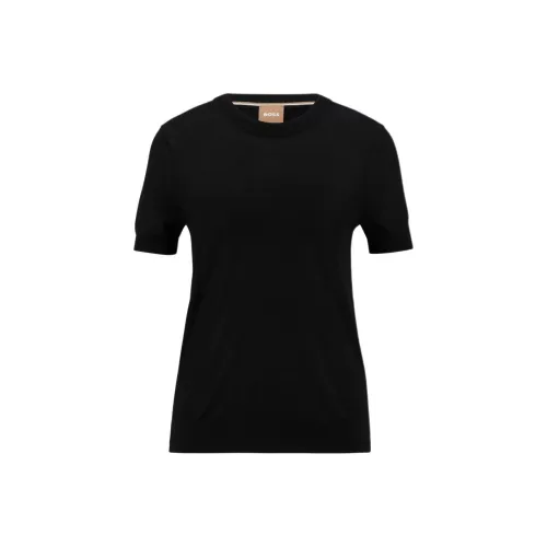 HUGO BOSS Черный Женский Трикотаж
