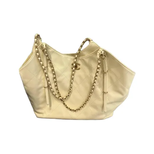 CHANEL Сумка-хобо из телячьей кожи сумка сумка через плечо женская желтая