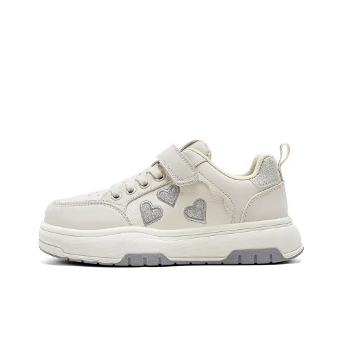 Staccato Slip-resistant Abrasion-resistant Breathable Low-top Casual Shoes Beige Children's Staccato Противоскользящий Устойчивый к истиранию Дышащий Низкий Топ Повседневная Обувь Бежевый Детская