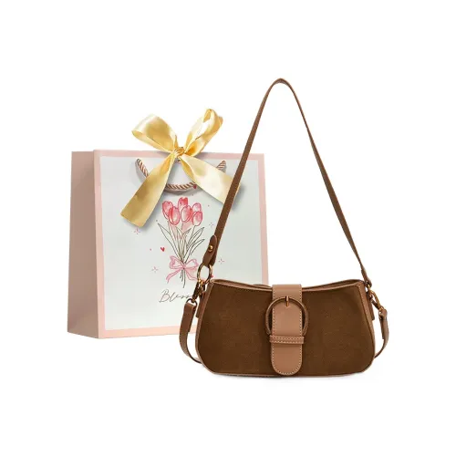 Champion Cub ПУ (полиуретан) Frosted Сумка на плечо Женская Кофейно-коричневый Черный