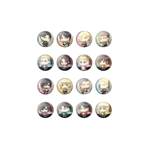 Nullset Атака титанов Эрен Йегер Атака титанов Леви Акерман Тиби Эрен MIKASA And Армин Значки Командующих