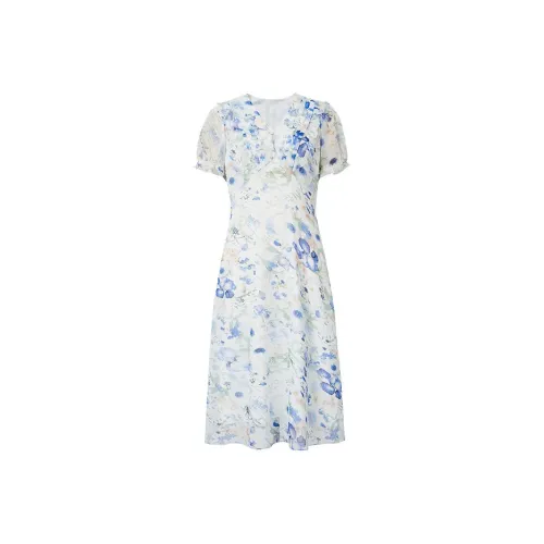 Hopeshow Короткий рукав Платье Женское