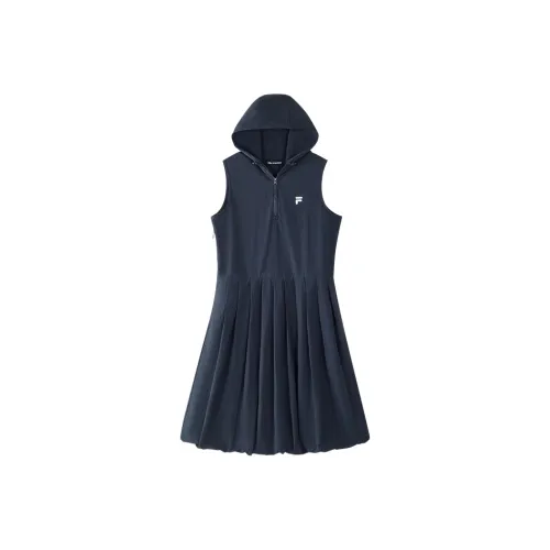 FILA FUSION LIFE Без рукавов Платье Женское Бирюзовый Cloud Синий DB