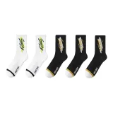 5 пар (Белый + Белый + Черный + Черный + Черный)