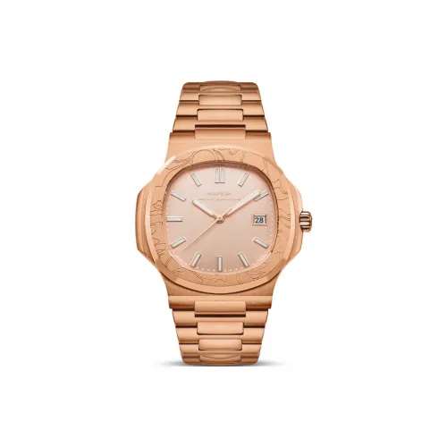 A BATHING APE Механические часы Movement унисекс, 40mm*48mm, розовый