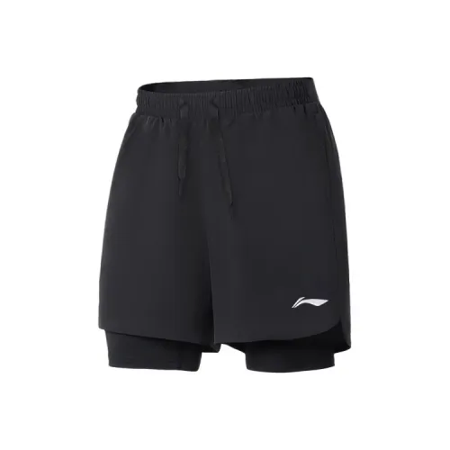 Лайнер Пляжные Шорты Унисекс Черный