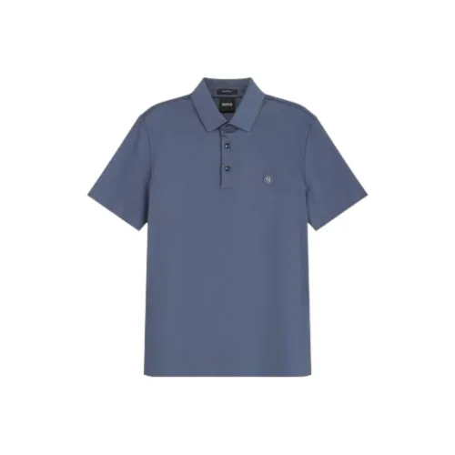 Hugo Boss Поло Мужское Фиолетовое