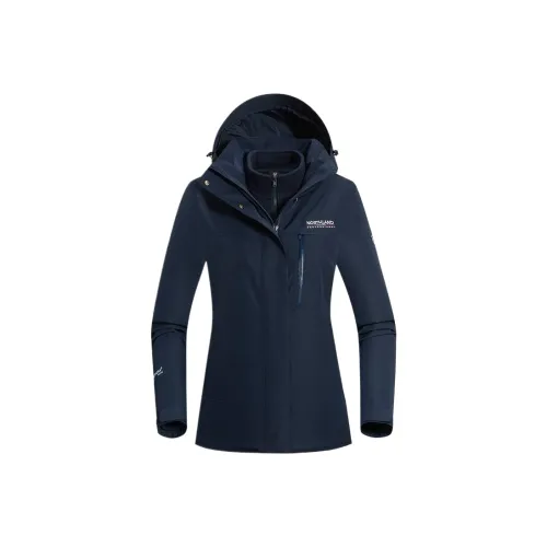 NORTHLAND Профессиональная водонепроницаемая и ветрозащитная для сохранения тепла ветровка женская