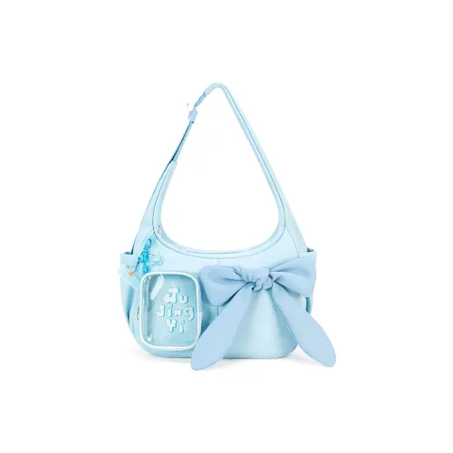 THE JUNCO Водонепроницаемый полиэстер сумка через плечо сумка на плечо переносная сумка для ноутбука женская небесно-голубой