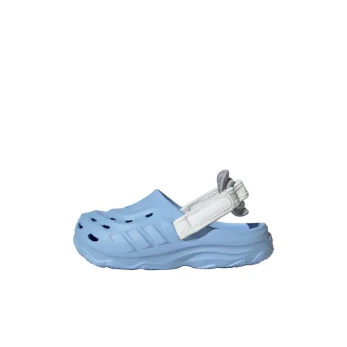 Adidas MAXXCLOG Детские сандалии Низкий Топ Розовый Синий/Кристальный Белый/Светлый Серебряный Kids