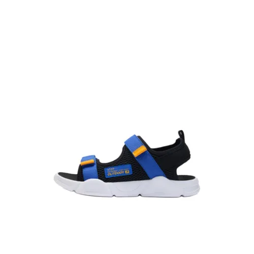 XTEP Детские сандалии Low Top Lyon Синий/Черный Kids