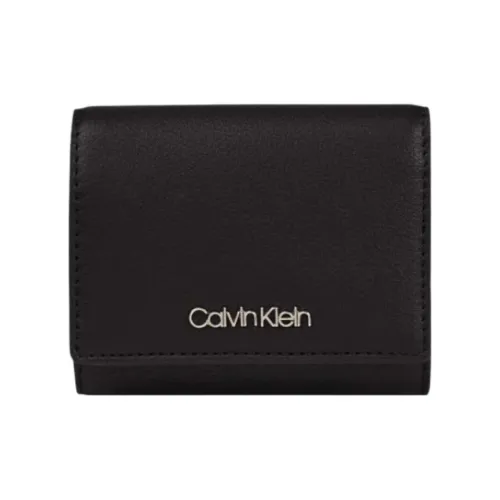 CK Calvin Klein Переработанный полиэстер Кошелек Маленький Женский Черный