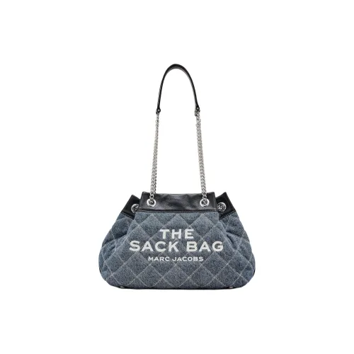 MARC JACOBS Хлопок Деним Плечевая сумка Стандартная Женская Синяя