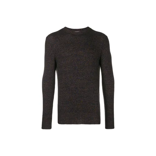 Ermenegildo Zegna Коричневый Мужской Кашемировые Свитера