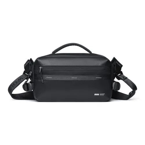 SEPTWOLVES Сумка через плечо из ткани стандартная унисекс черная