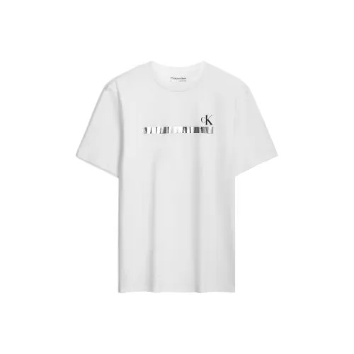 Calvin Klein T-Shirt Мужской Moon White