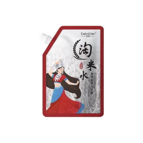 CAELYNCIARA Питательный рис для мытья волос Вода Шампунь Уход за волосами Увлажняющий Чистка