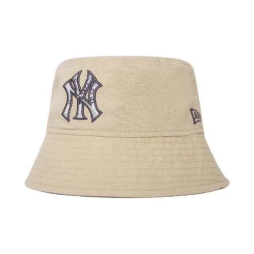 New Era Полиэстер Вискоза Linen Cotton Bucket Hats Унисекс Khaki