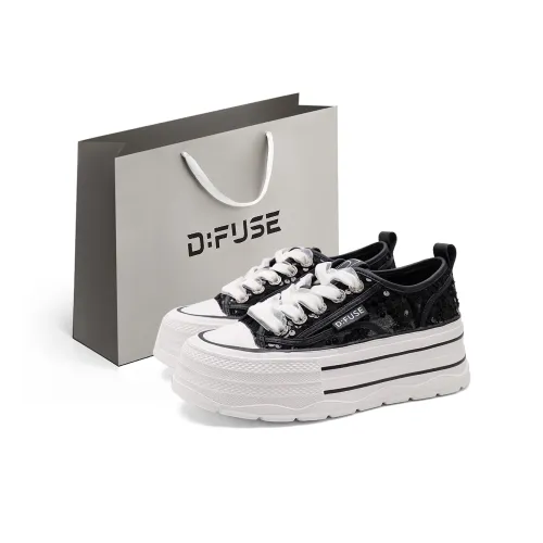 D Fuse SCANDINAVIA Устойчивые к истиранию Низкие Кроссовки для скейтбординга Женские