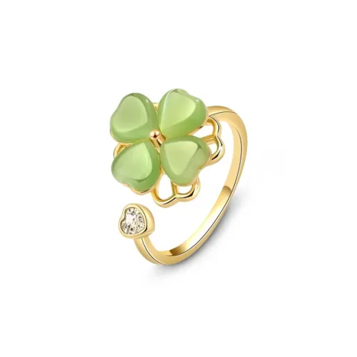 LuluCanaan Стекло Кошачий глаз Кольца Женские