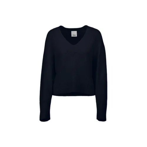 ALLUDE SS25 Свитер Женский Морской Синий