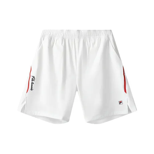 FILA Теннис Повседневные шорты Мужской Нефритовый белый