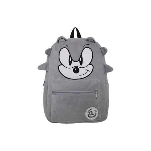 TAIGENU Плюшевый рюкзак унисекс серый черный синий