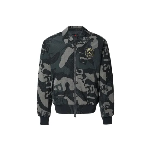 Jordan X Psg SS24 Куртки и Пальто Мужской Черный