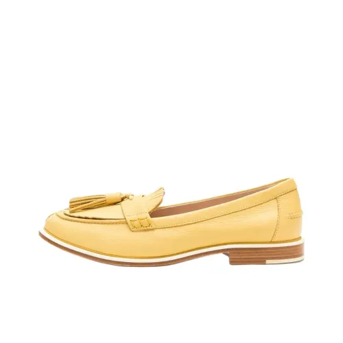 TOD'S Женские повседневные туфли Желтые Женские
